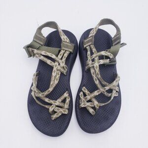 Chaco Women's 8  Z/Cloud X2 Sandals Green Popline Boa Waterproof Outdoor Hiking